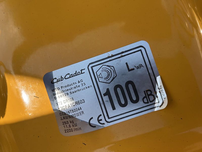 Cub Cadet XT2 QR106 nur 130h
