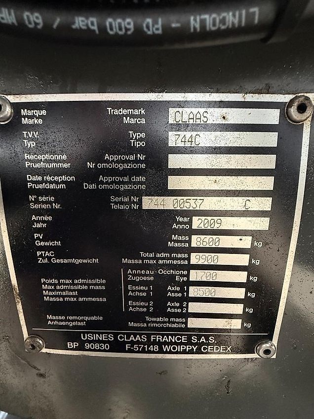 Claas Quadrant 3200 Rotocut Quaderballenpresse BigPack