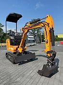 Rhino XN10 Knickarm Minibagger inkl. Schaufelpaket + SW