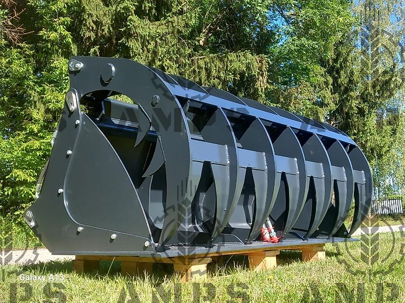 AMPS Łyżko-Krokodyl Ząb Palony/ GREIFSCHAUFEL/ PELIKANSCHAUFEL