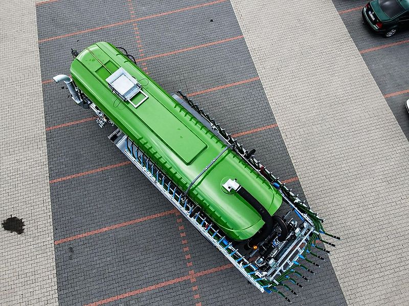 Euromilk Pumpass PX 27000-Tridem-Fendt grün