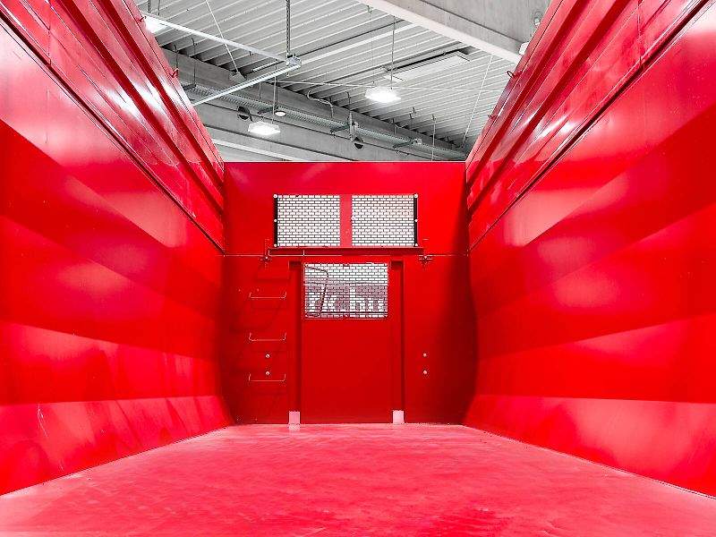 Krampe Big Body 900 (BB 900) 28 tons capacity, 46,1 m3, 3 axles, 80 cm extension, Made in Germany, premium trailer