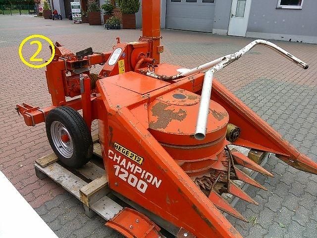 Kemper 2 St Anbau Maishacksler Champion 1200 maize chopper 2 sztuki