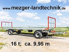 CynkoMet 16 t (T-608/2 L EU) Ballenwagen, 9,95 m Strohwagen