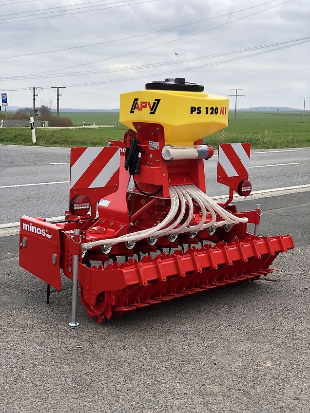 Minos Agri Kreiselegge Wein,-Obstbau M-DRAM-1750-AM mit Packerwalze