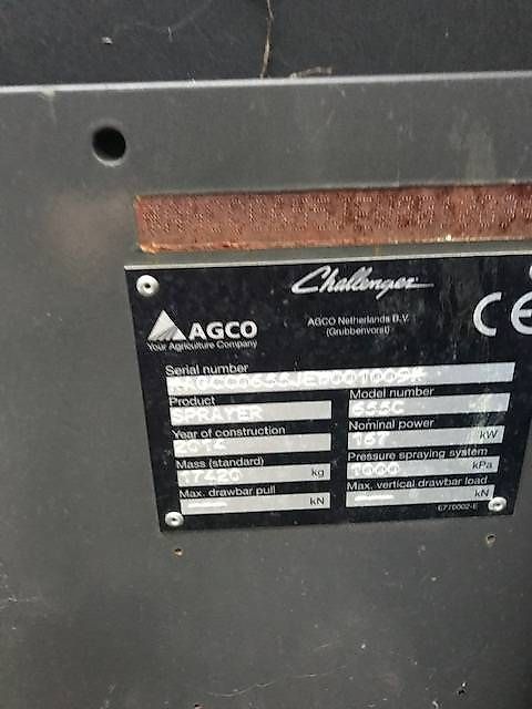 Challenger RoGator 655