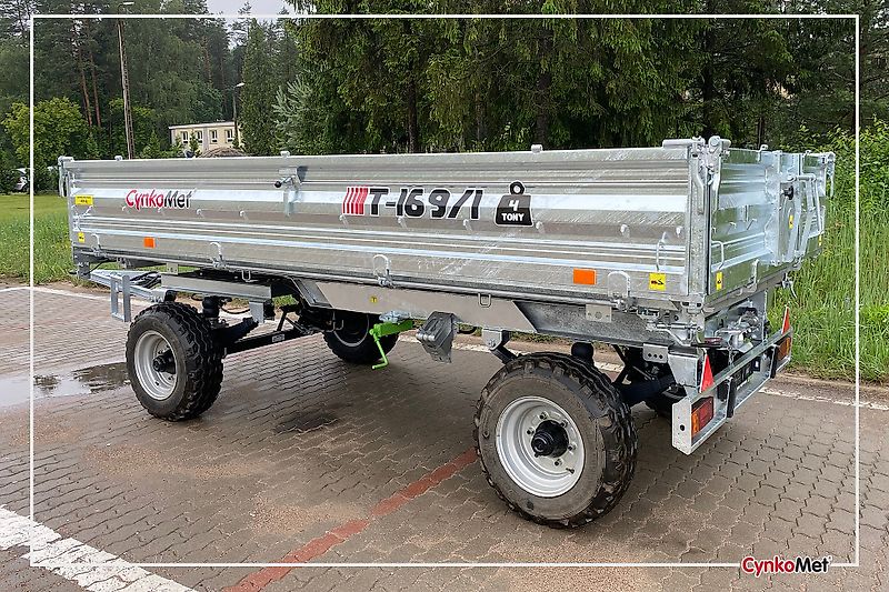 MD CM Zweiachs-Dreiseitenkipper T169/1 8,4T