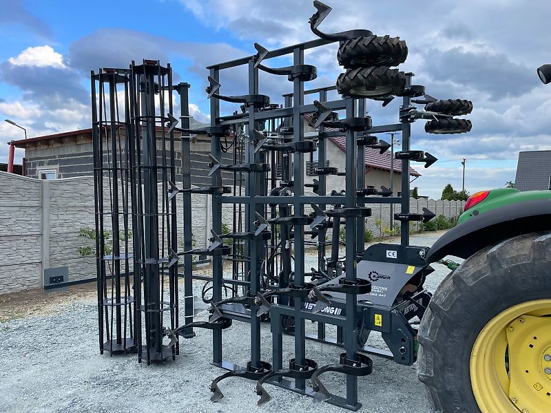 Leichtgrubber STRONG 6 m Stoppelgrubber Egge Federzinkenegge NEU TOP Qualität