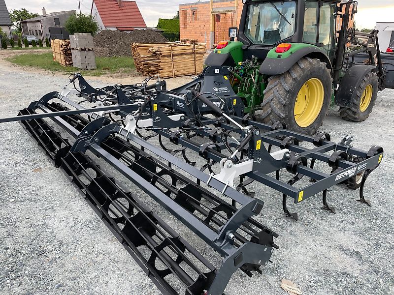 Leichtgrubber STRONG 6 m Stoppelgrubber Egge Federzinkenegge NEU TOP Qualität
