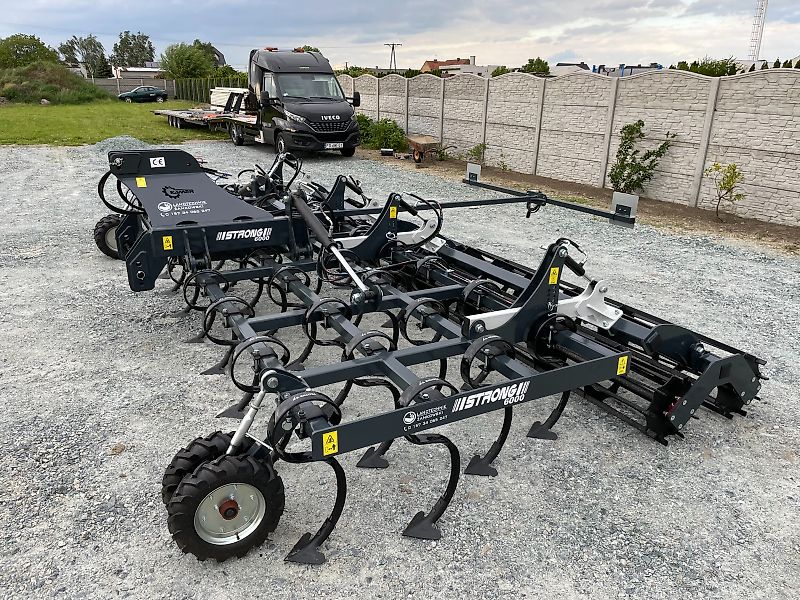 Leichtgrubber STRONG 6 m Stoppelgrubber Egge Federzinkenegge NEU TOP Qualität