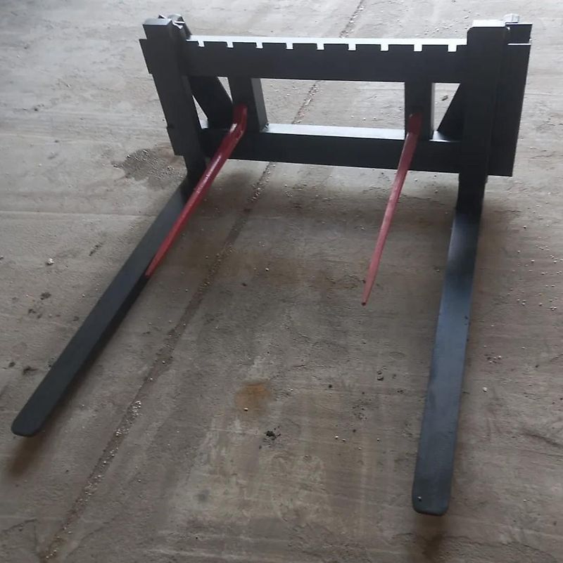 InterAgri Palettengabel 120cm 2,5T mit 2 Ballenzinken TOP ANGEBOTE!