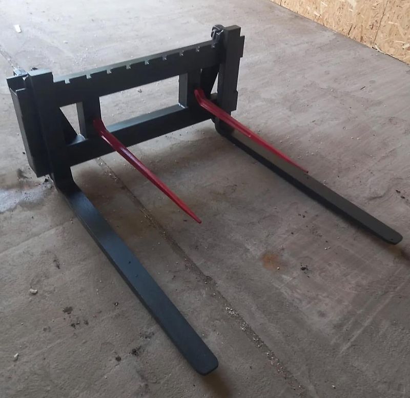 InterAgri Palettengabel 120cm 2,5T mit 2 Ballenzinken TOP ANGEBOTE!