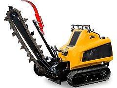 Grabenfräse, Schlitzfräse, Drainagefräse LASKI TR-120 Hydro auf Gummiketten.