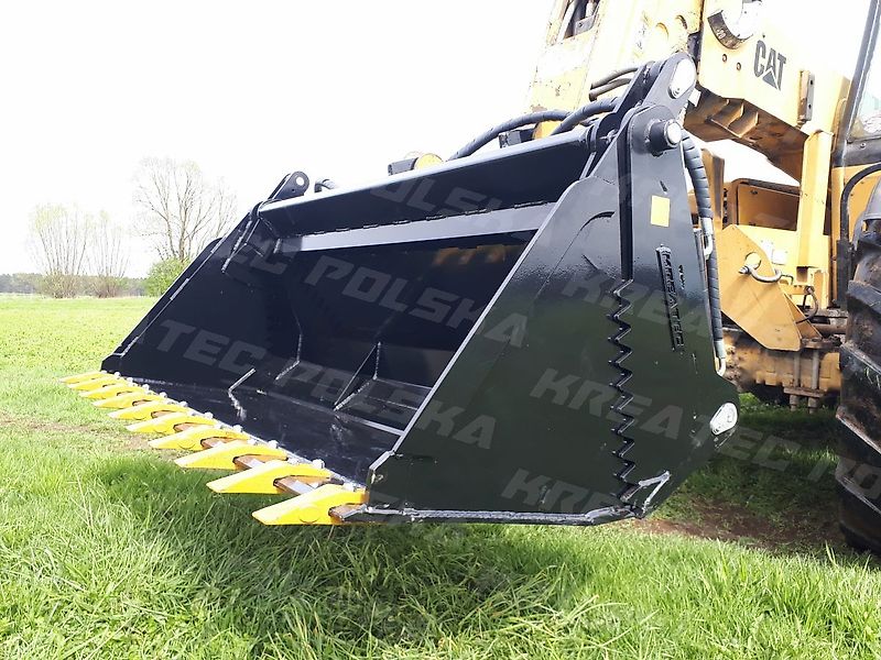 KREATEC Schaufel 4in1/Klappschaufel Modell M 1,2m mit Hardox 500