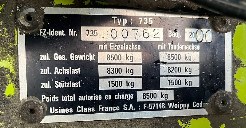 Claas QUADRANT 2200 RC