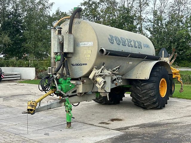 Joskin Cobra 10 m3 + Bouwlandbemester vacuumtank mesttank