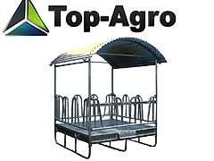 Top-Agro Raufe für Vieh und Pferde 12 -Stellen M4/12 verzinkt !!NEU!!