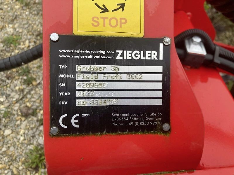 Ziegler FIELD PROFI 3002 ZIEGLER GRUBB