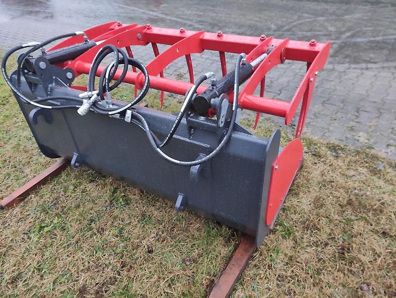 InterAgri Greifschaufel / Krokodilschaufel / Mistschaufel - 120cm bis 240cm