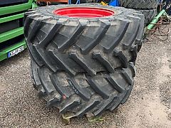 Trelleborg TM900 High Power, 600/70R30, auf 10-Loch-Fendt-Felge, Nabe 28, Bolzen 2,2 x 10, Lattenmaß 24:31,5, Paarpreis