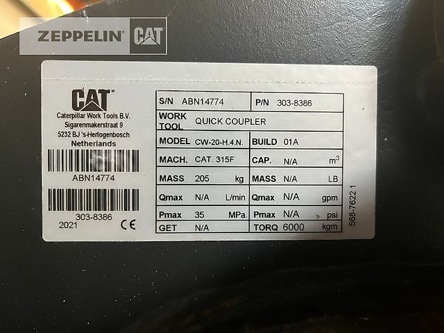 Caterpillar Primärprodukte Kompo