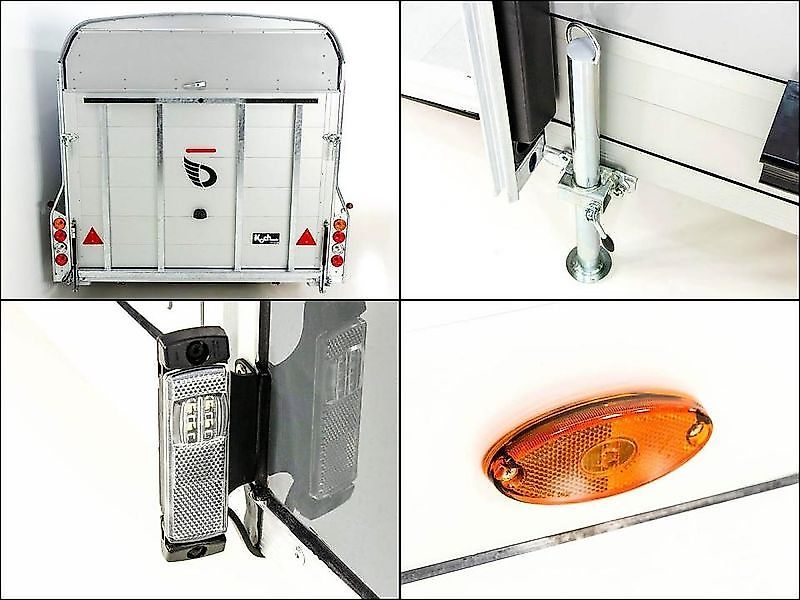 Debon Kofferanhänger Roadster C1000 200x500x200cm 3,5t grau