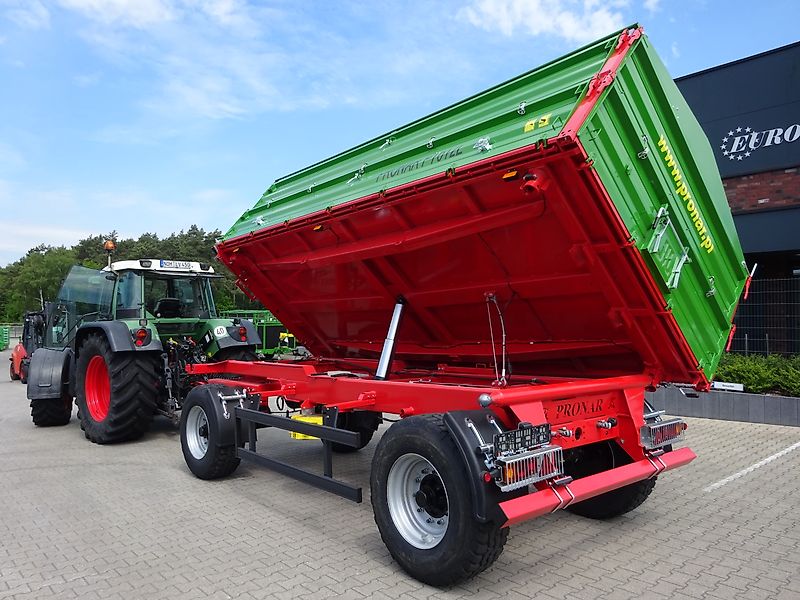 Pronar Anhänger, Zweiachsdreiseitenkipper, PT 612 L (Long), 16,8 to, Palettenbreite