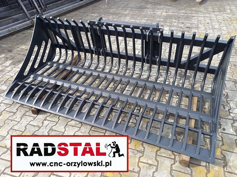 RADSTAL Steinschaufel PREMIUM (Siebschaufel) P-80 2,0m