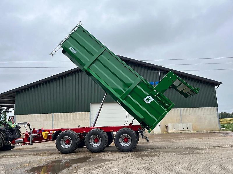 Kröger MUK402. Zentralachs-Muldenkippanhänger 31 Tonnen