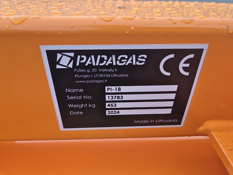 PADAGAS PI KEHRMASCHINE Hoflader Radlader Traktor