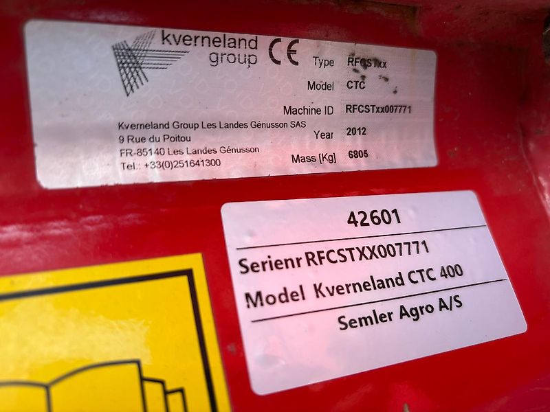 Kverneland CTC 400