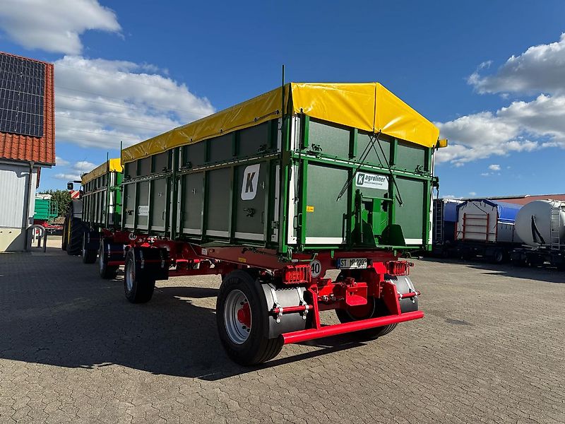 Kröger 18to mit Kunststoffbordwand Interne Nr. 40740