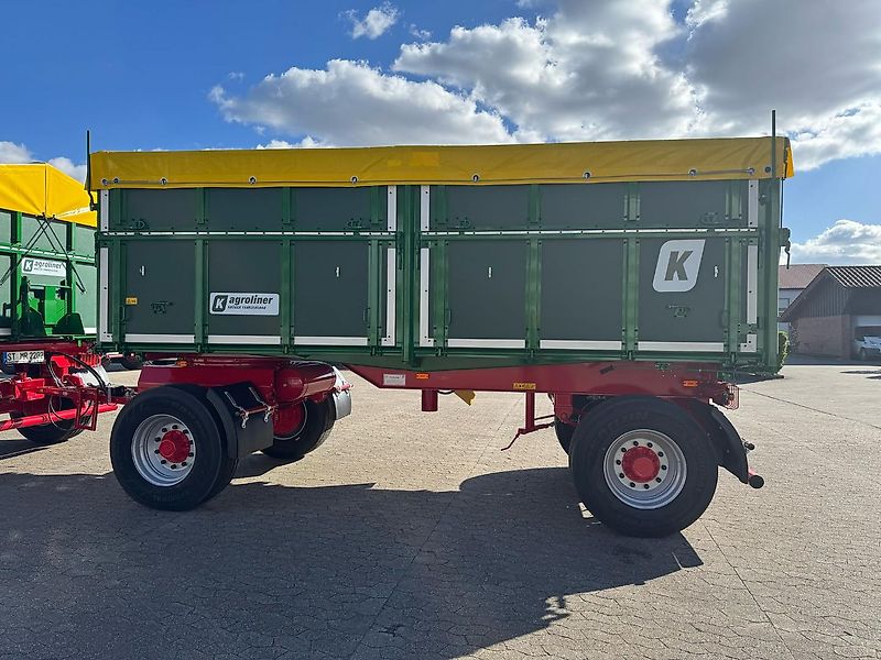 Kröger 18to mit Kunststoffbordwand Interne Nr. 40740