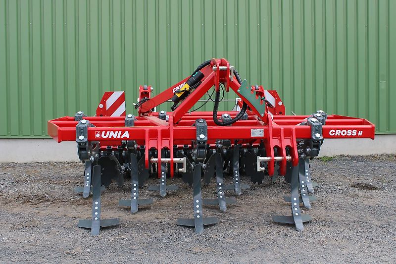 Unia Cross II dreibalkiger Flügelschargrubber 3m 600kg Auslösekraft