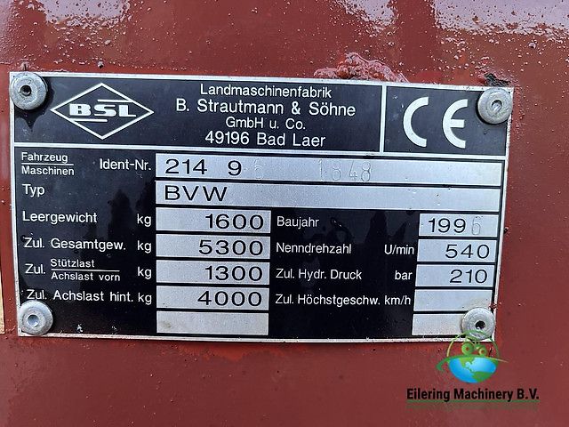 Strautmann BVW 214 Feeder