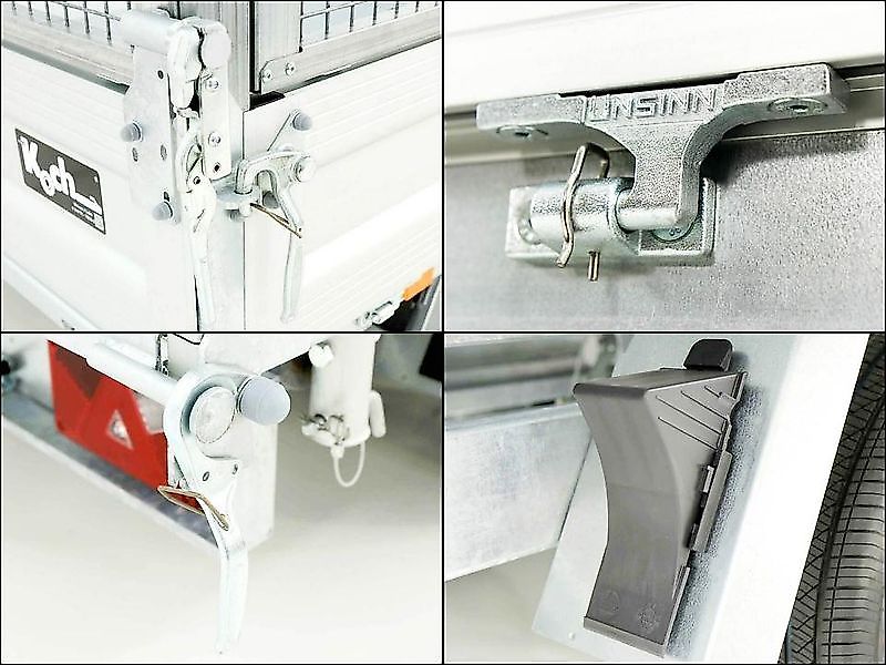 Unsinn Dreiseitenkipper UDK 175x306 3,0t|E-Pumpe|Gitter