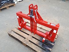 KREATEC Adapter Euro-Dreipunkt mit CBM Haken kat 2, starr