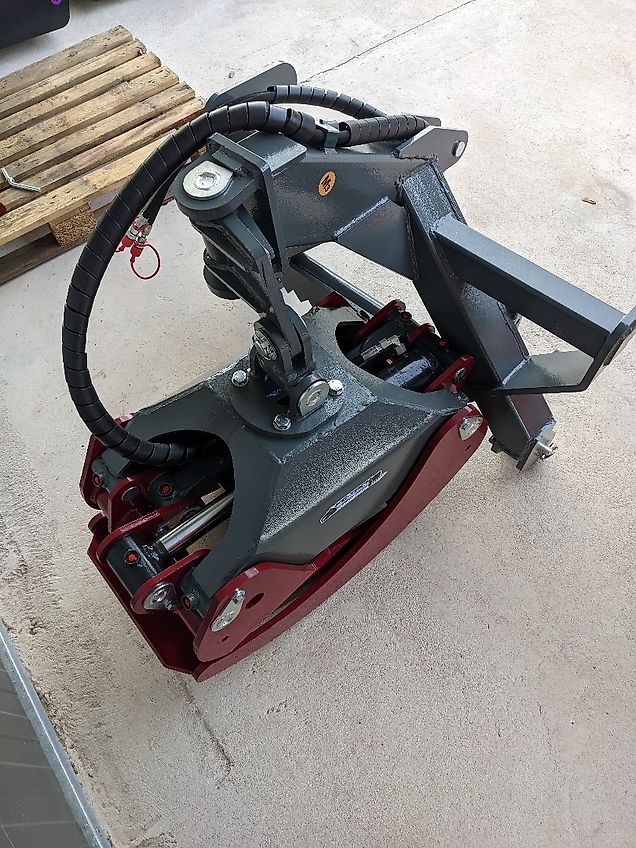 Kg-Tech Rückezange Holzzange Polterzange Holzgreifer Stammgreifer Greifarm